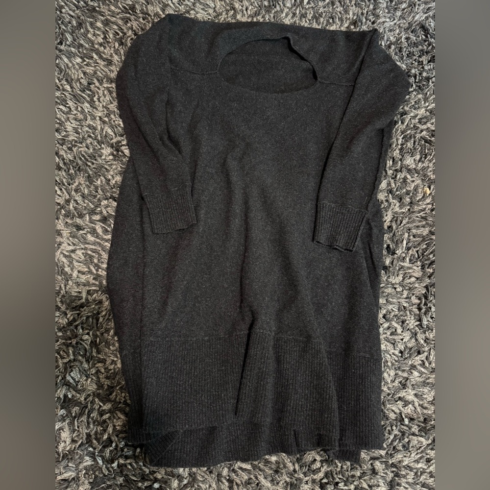 Sundance Charcoal Crew Neck Sweater